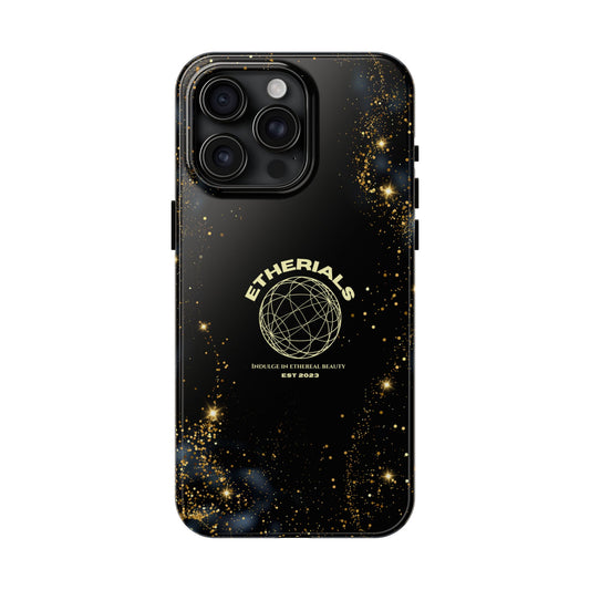 Aesthetic Case - Golden Black