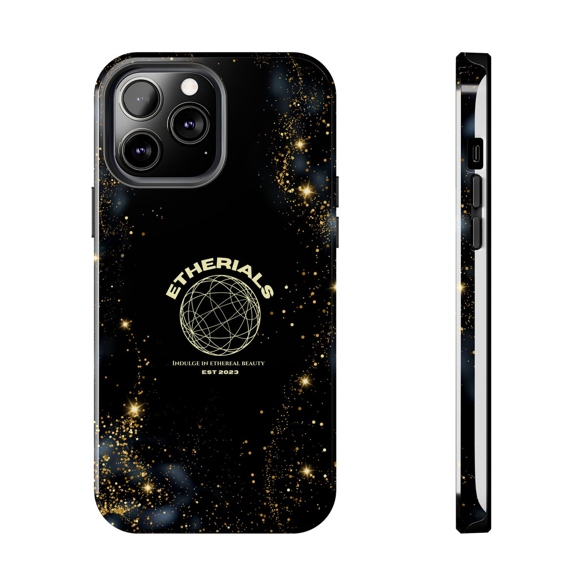 Aesthetic Case - Golden Black