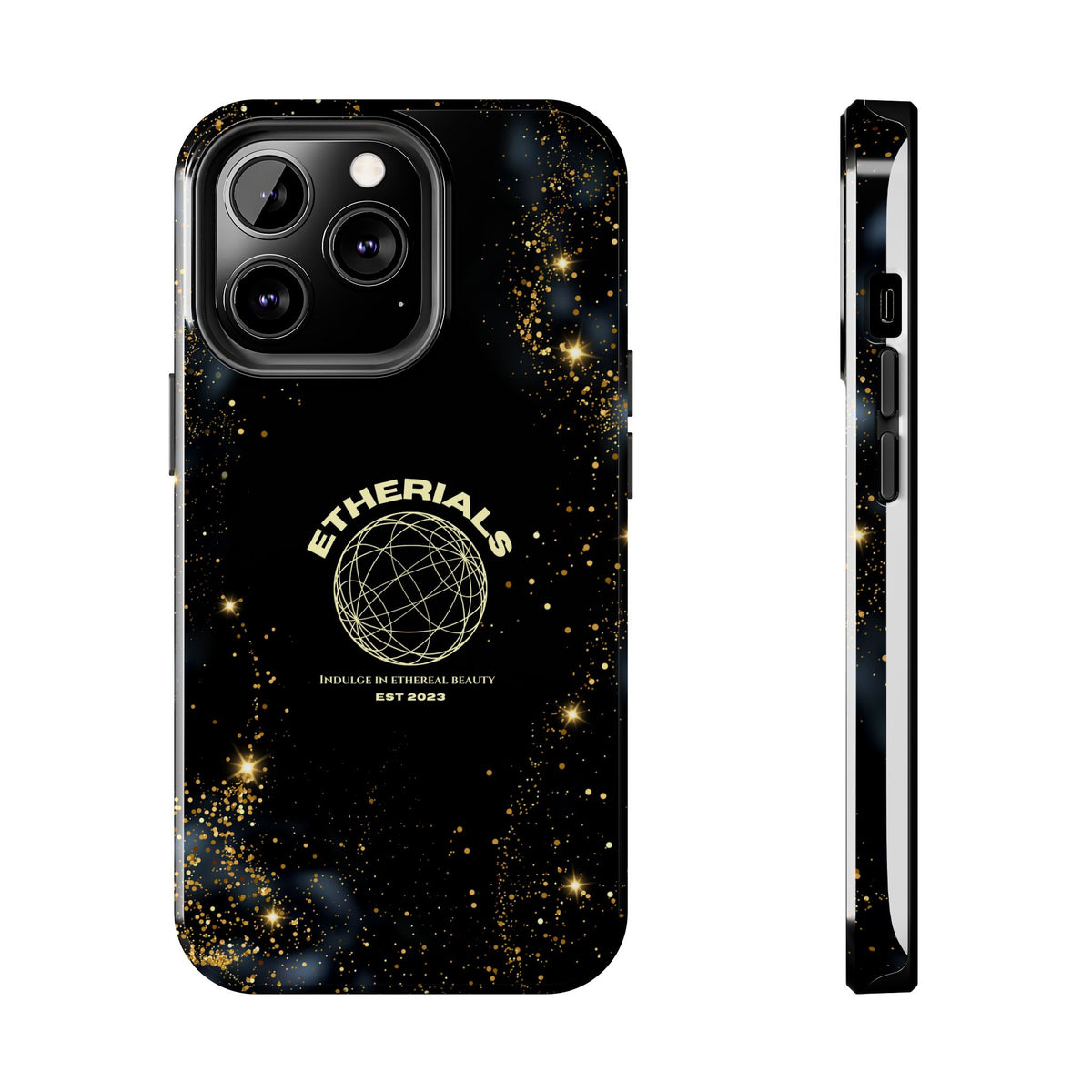 Aesthetic Case - Golden Black