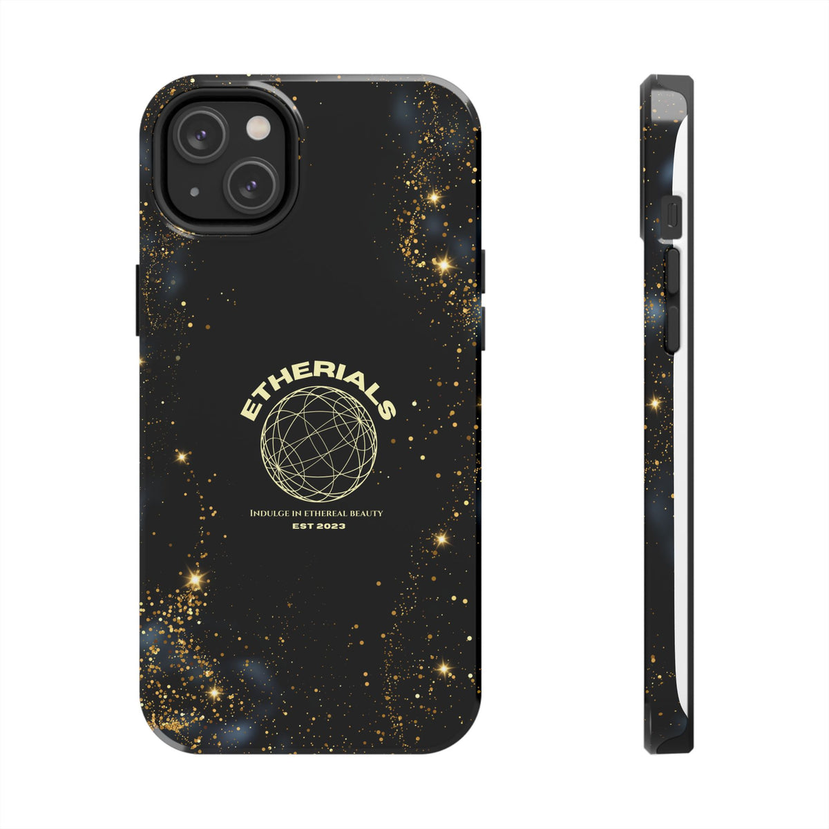 Aesthetic Case - Golden Black