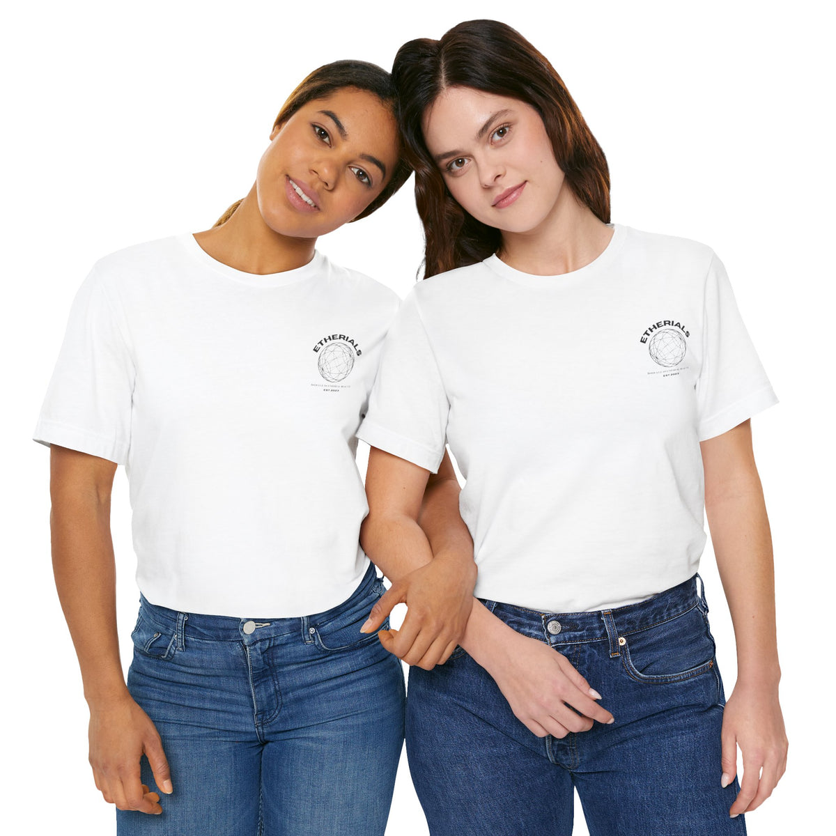 Ethereal Crystalline Oversize Tee