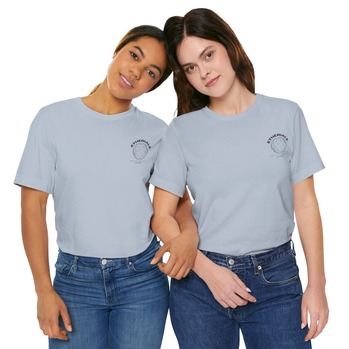 Ethereal Crystalline Oversize Tee