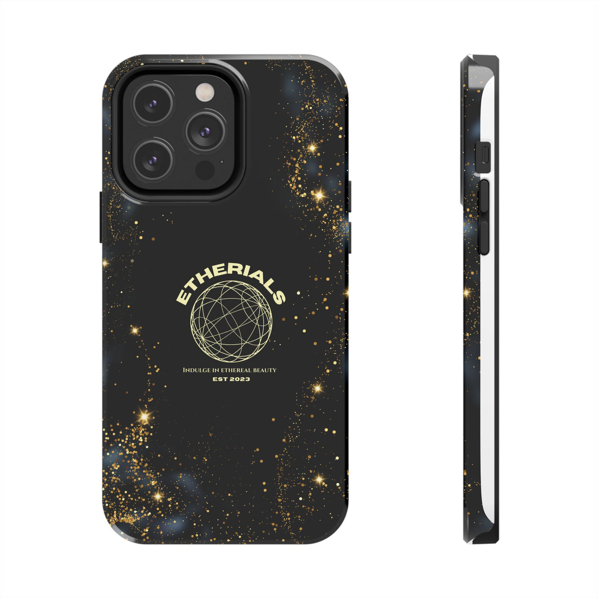Aesthetic Case - Golden Black