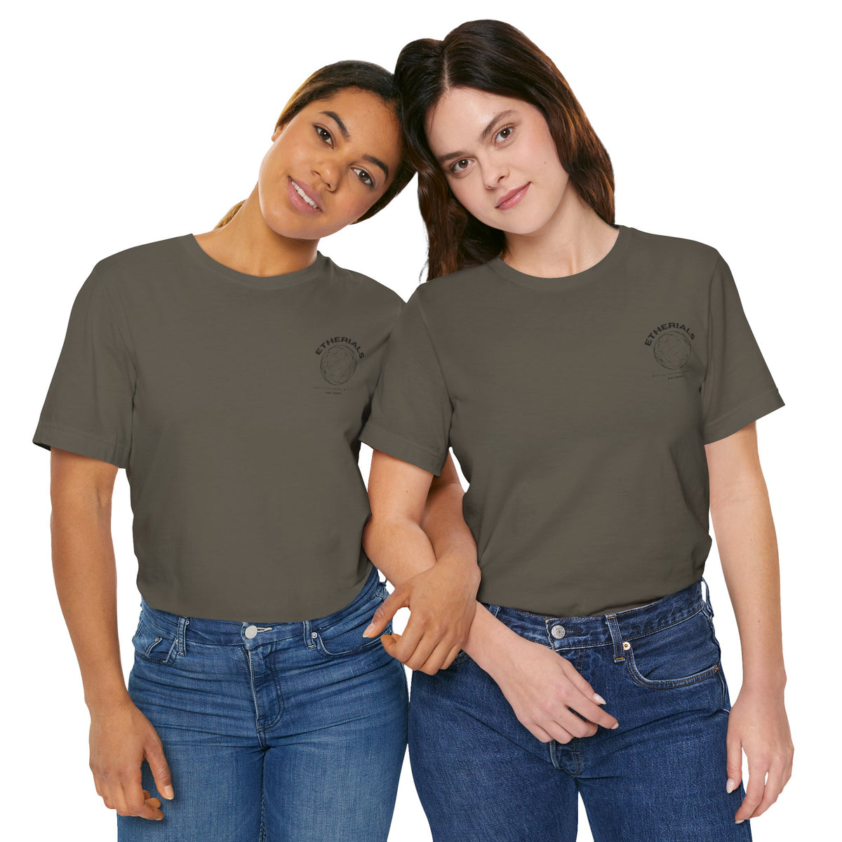 Ethereal Crystalline Oversize Tee