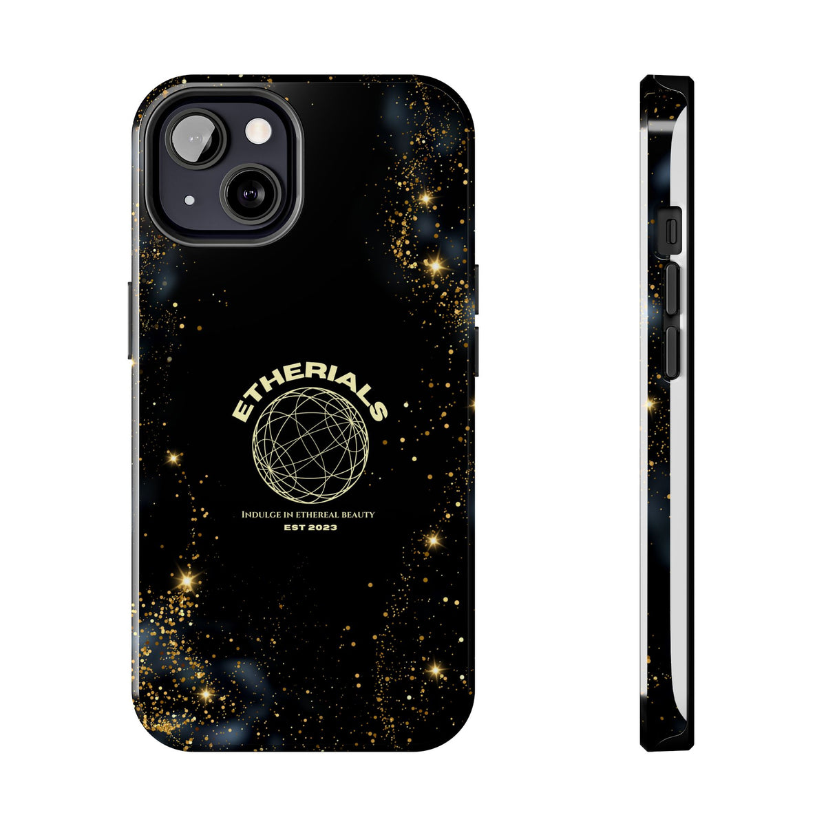 Aesthetic Case - Golden Black