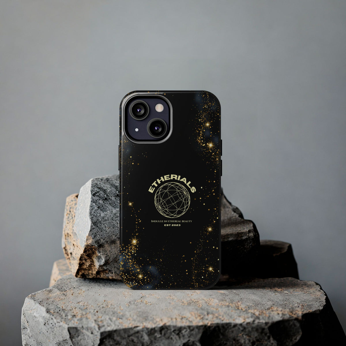 Aesthetic Case - Golden Black