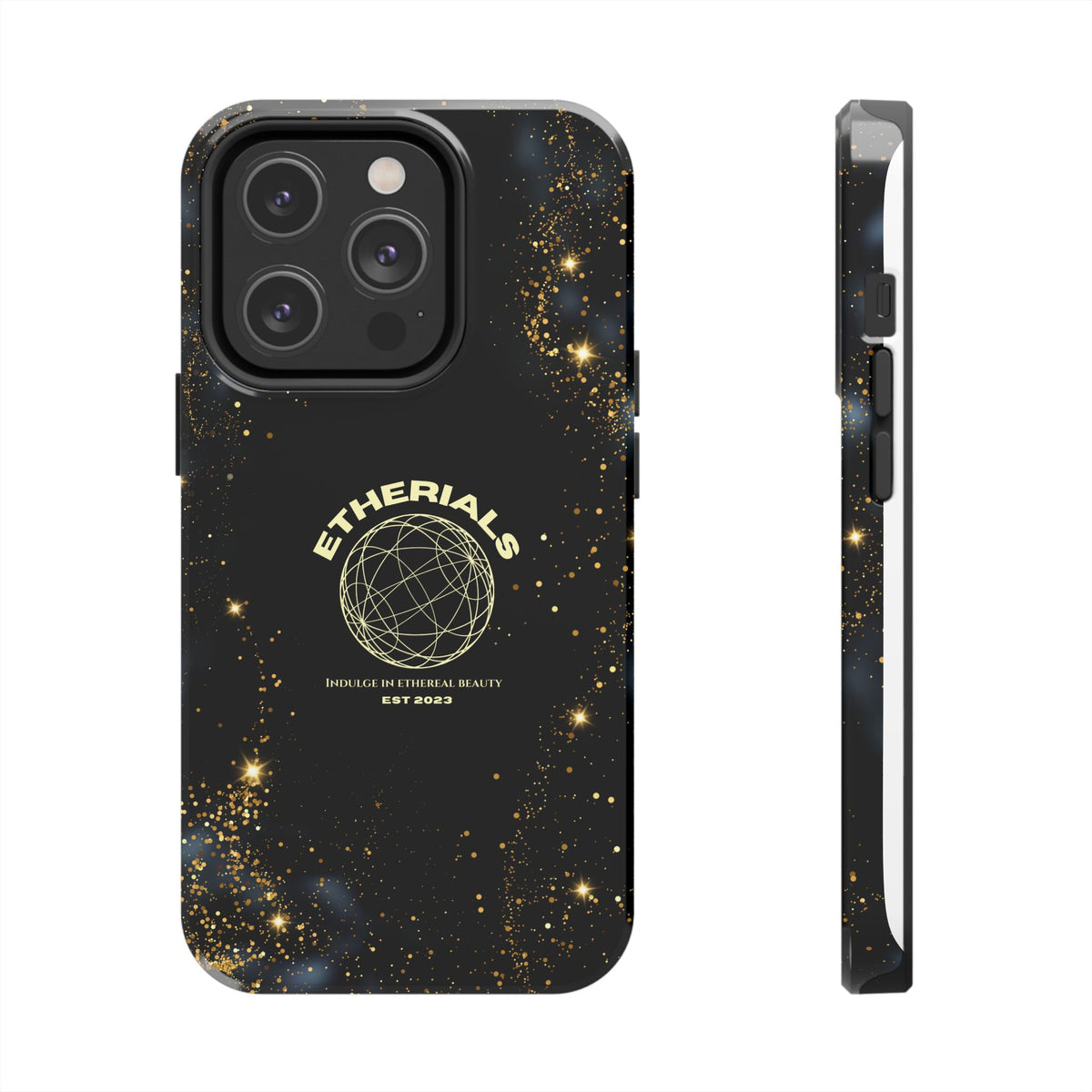 Aesthetic Case - Golden Black