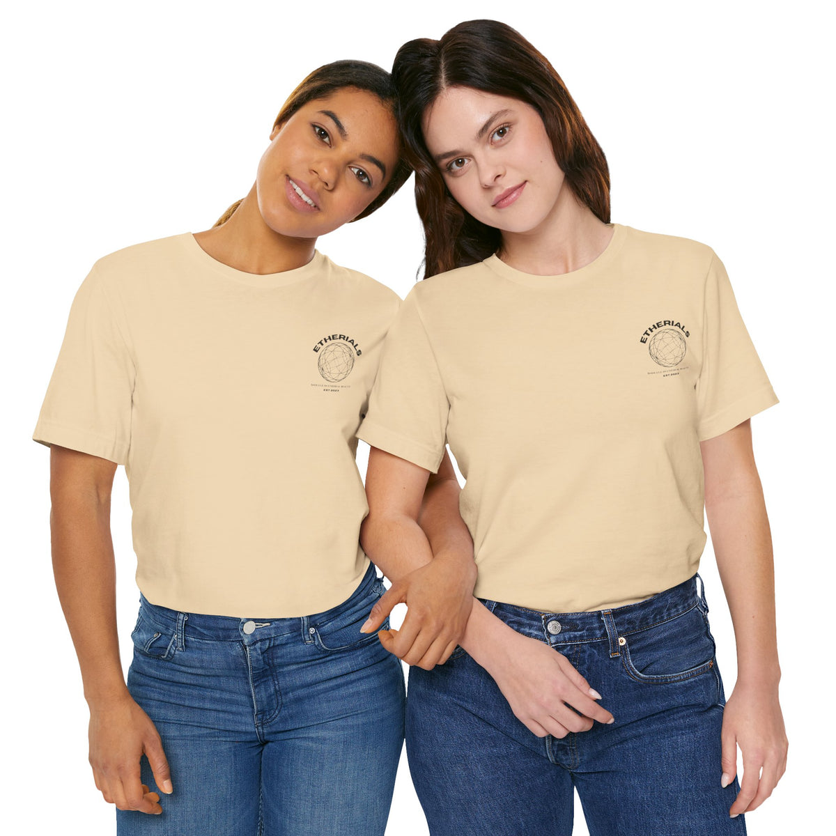 Ethereal Crystalline Oversize Tee